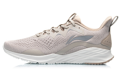 LiNing Run At Your Own Pace Cushioning Low Top Running Shoes Men's Seashore Gray