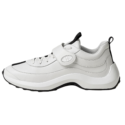 HERMES Loop Low Top Casual Shoes Men's White
