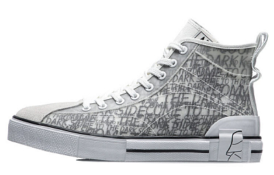 Li Ning Classic Canvas Hi X Star Wars 'Grey White' Women's