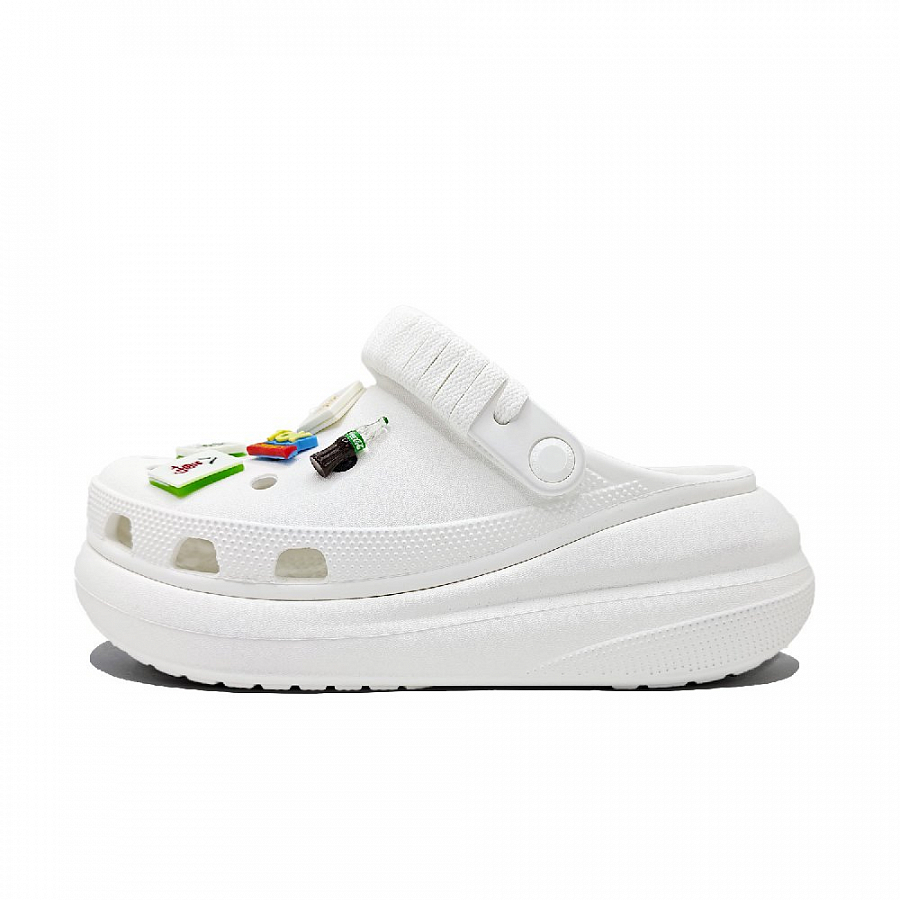 Crocs Crush Clog Tian Hu Mahjong, Pure Suit Clogs Unisex White купить в интернет-магазине Yoocart с быстрой доставкой по России.