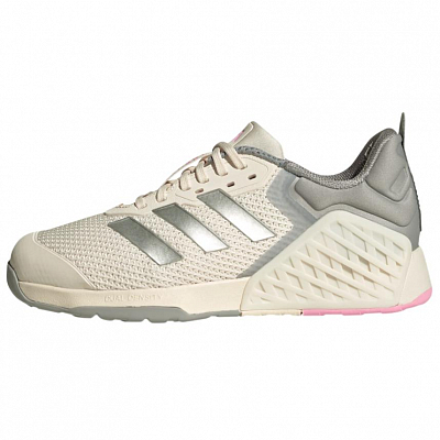 Adidas DROPSET 3 Breathable Low Top Training Shoes Women's White Silver