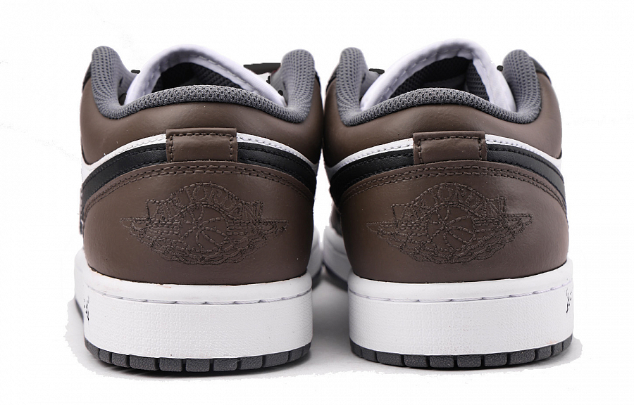 Jordan Air Jordan 1 Abrasion Resistant Coverage Low Top Vintage Basketball Shoes Unisex Black Brown купить в интернет-магазине Yoocart с быстрой доставкой по России.