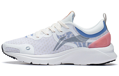 LINING YunQue Casual Shoes Women's Low top Standard White/Antarctic Gray