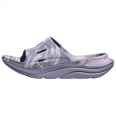 HOKA ONE ONE Ora Slide Abrasion Resistant Cushioning Slide Slippers Unisex Light Purple