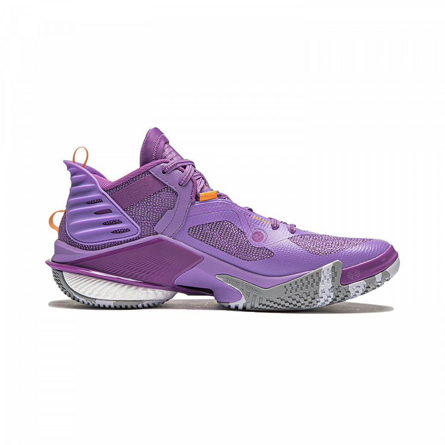 LINING Power 10 Basketball Shoes Men's Mid top Rosemary Purple купить в интернет-магазине Yoocart с быстрой доставкой по России.