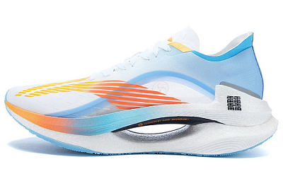 LiNing Jueying 2 4-Diaminophenol Cushioning Anti-Slip And Wear-Resistant Low-Top Running Shoes New Aurora Blue