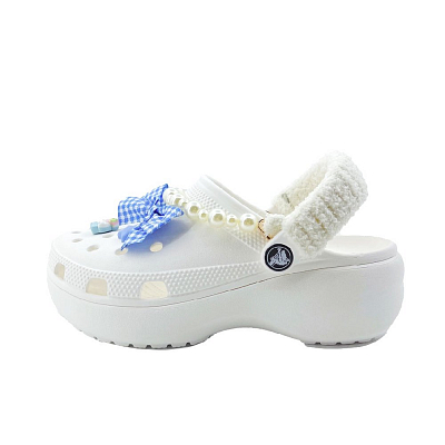 Crocs Classic Platform Clog Clogs Unisex White