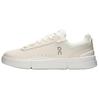 On The Roger Advantage Cushioning Support Low Top Tennis Shoes Women's Beige