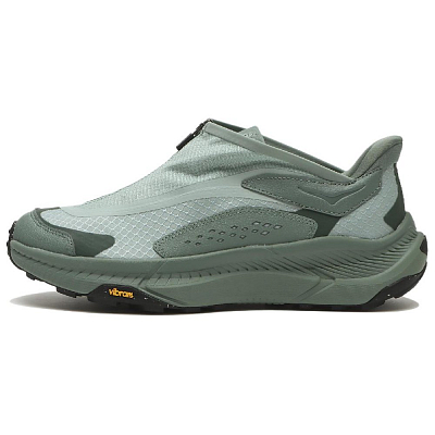 HOKA ONE ONE PROJECT TRANSPORT Abrasion Resistant Low Top Casual Shoes Unisex Jadeite Green