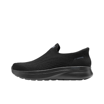 Skechers MEN'S GO WALK Low Top Casual Shoes Men's Black