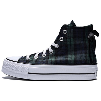 Converse Chuck Taylor SEASONAL High Top Canvas Shoes Women's Black Green