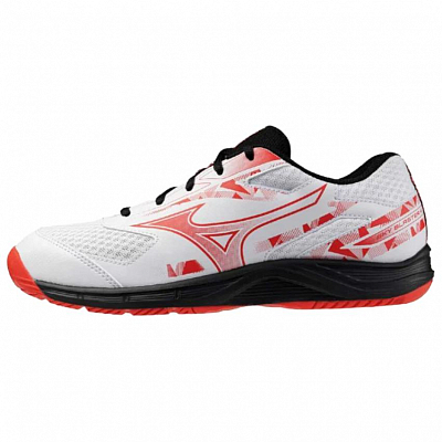 Mizuno Sky Blaster 4 Wide 'White Poppy Red' Women's