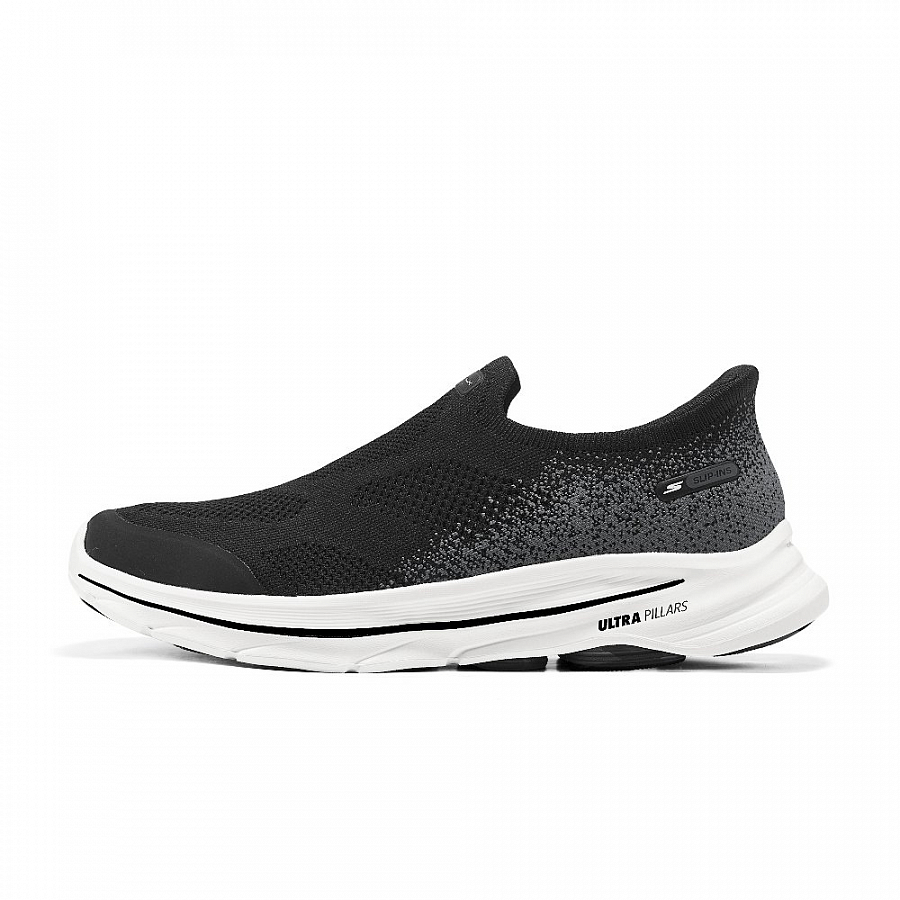 Skechers Go Walk 8 Casual Shoes Men's Black White купить в интернет-магазине Yoocart с быстрой доставкой по России.
