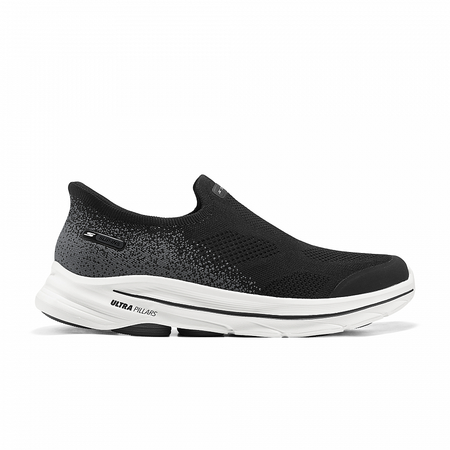 Skechers Go Walk 8 Casual Shoes Men's Black White купить в интернет-магазине Yoocart с быстрой доставкой по России.