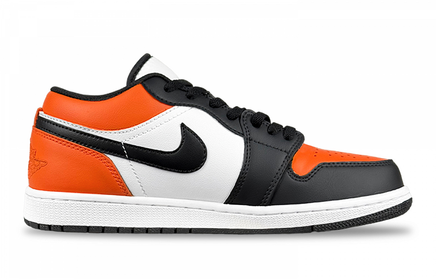 Jordan Air Jordan 1 Reverse Black Orange Abrasion Resistant Low Top Vintage Basketball Shoes Unisex Orange Red купить в интернет-магазине Yoocart с быстрой доставкой по России.