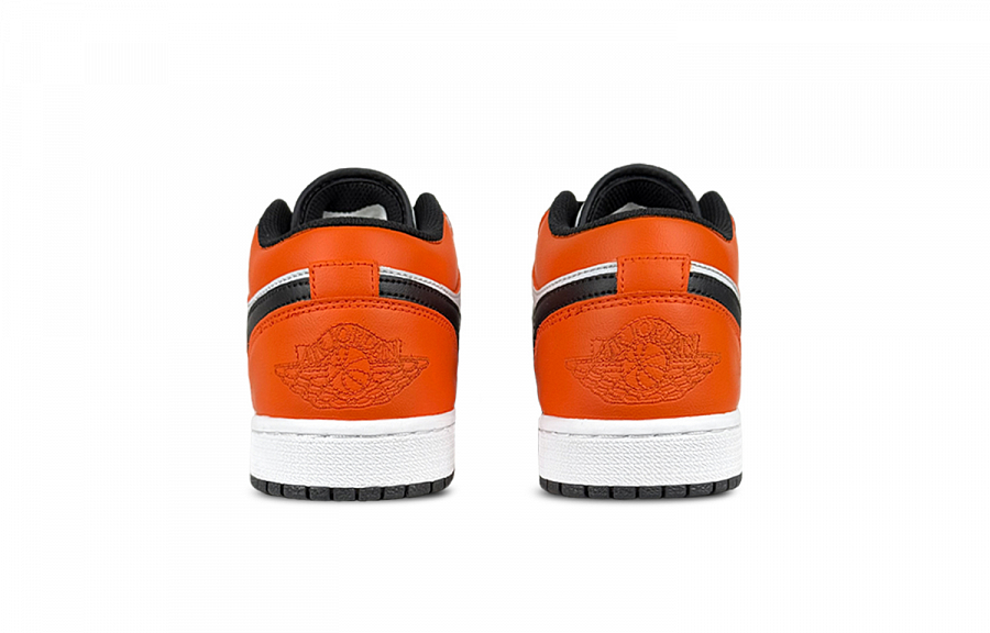 Jordan Air Jordan 1 Reverse Black Orange Abrasion Resistant Low Top Vintage Basketball Shoes Unisex Orange Red купить в интернет-магазине Yoocart с быстрой доставкой по России.