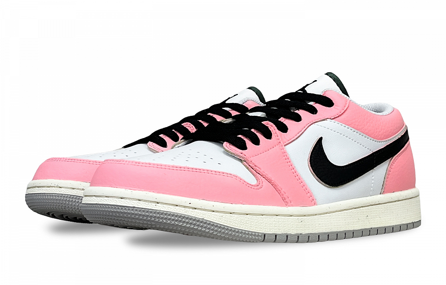 Jordan Air Jordan 1 Barbie Pink, Special Box Abrasion Resistant Low Top Vintage Basketball Shoes Unisex Bright Pink купить в интернет-магазине Yoocart с быстрой доставкой по России.