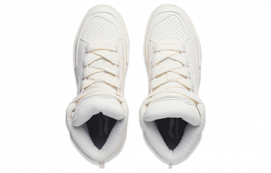 LiNing Mileage Anti Slip Wear Resistant Mid Top Skateboard Shoes Women's White купить в интернет-магазине Yoocart с быстрой доставкой по России.