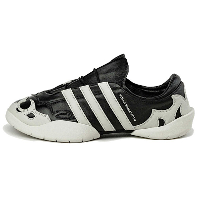 Y 3 Regu 2002 Low Top Casual Shoes Unisex Black White