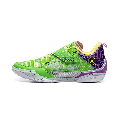 LiNing Wade 808 4 Ultra Cushioning Wear-Resistant Lightweight Rebound Low-Top Basketball Shoes Men's Green