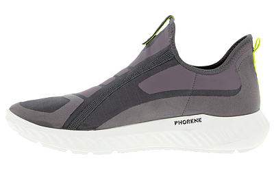 Ecco Casual Shoes Men Low Top Gray