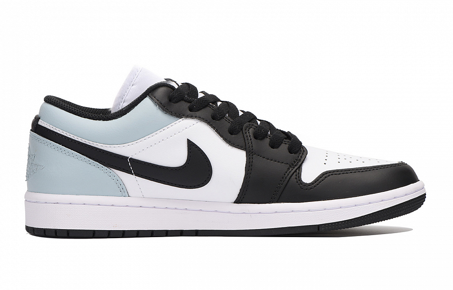Jordan Air Jordan 1 Abrasion Resistant Coverage Low Top Vintage Basketball Shoes Unisex Blue Black купить в интернет-магазине Yoocart с быстрой доставкой по России.