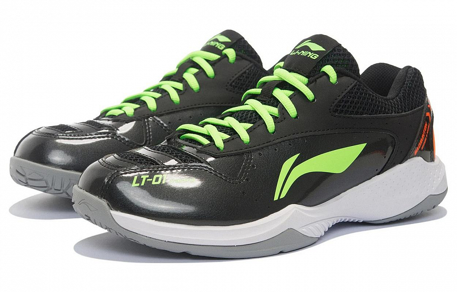 LiNing Thunder Series Training Anti Slip And Wear Resistant Breathable Low Top Badminton Shoes Unisex Black купить в интернет-магазине Yoocart с быстрой доставкой по России.