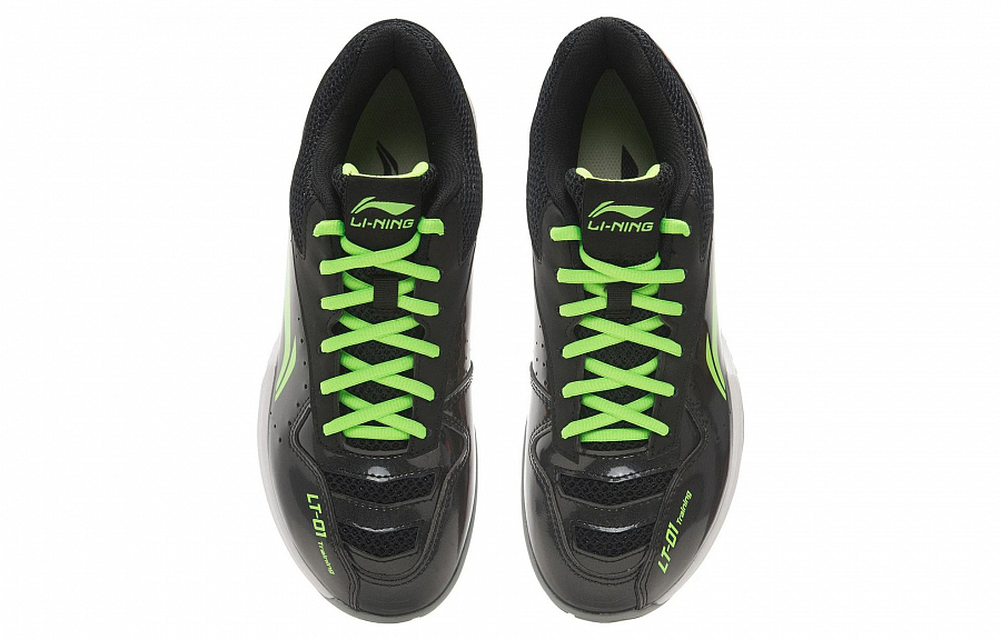 LiNing Thunder Series Training Anti Slip And Wear Resistant Breathable Low Top Badminton Shoes Unisex Black купить в интернет-магазине Yoocart с быстрой доставкой по России.