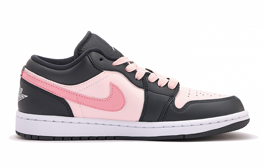 Jordan Air Jordan 1 Slip Resistant And Abrasion Resistant Coverage Low Top Vintage Basketball Shoes Women's Pink купить в интернет-магазине Yoocart с быстрой доставкой по России.