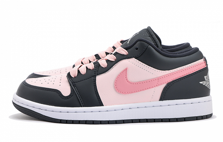 Jordan Air Jordan 1 Slip Resistant And Abrasion Resistant Coverage Low Top Vintage Basketball Shoes Women's Pink купить в интернет-магазине Yoocart с быстрой доставкой по России.