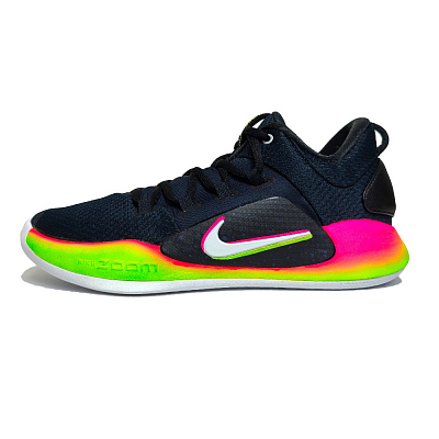 Nike Hyperdunk X Basketball Shoes Men's Low top Black/Pink/Green