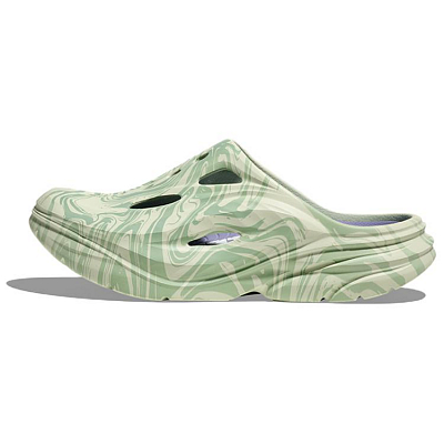 HOKA ONE ONE Abrasion Resistant Closed Toe Slippers Unisex Green