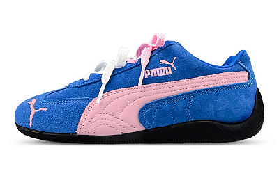 PUMA Speedcat Abrasion Resistant Low Top Casual Shoes Unisex Blue Pink