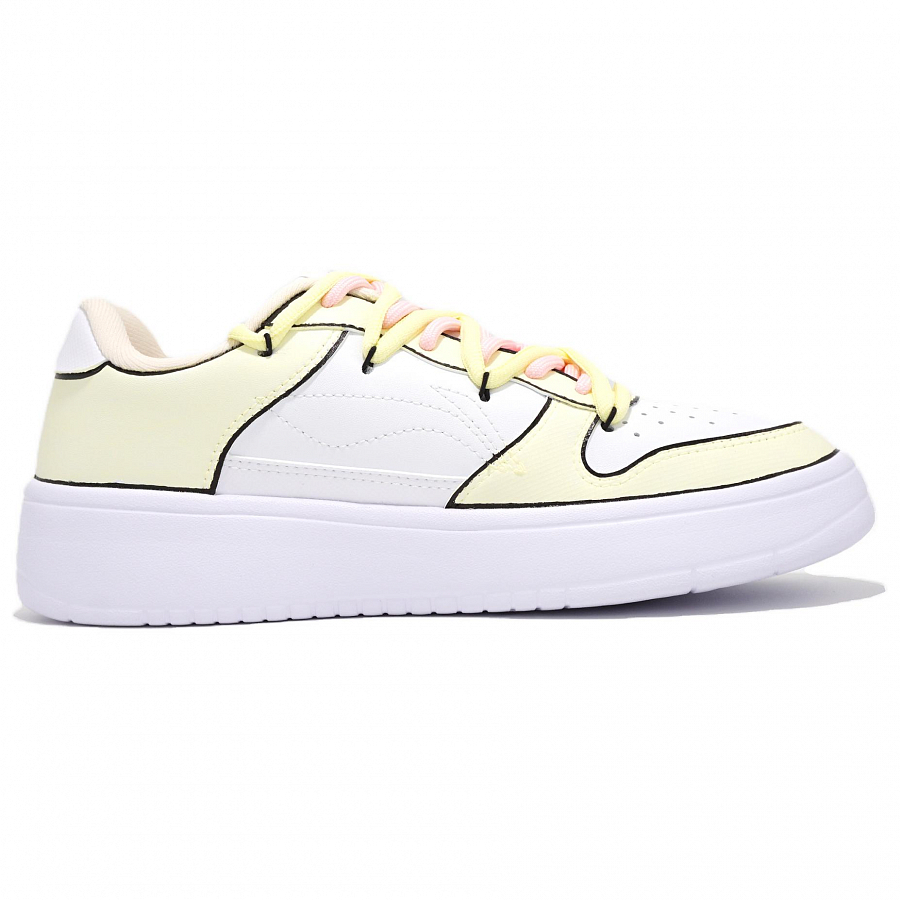 LiNing Pontoon Boats Anti Slip Wear Resistant Low Top Skateboard Shoes Women's Light Yellow купить в интернет-магазине Yoocart с быстрой доставкой по России.