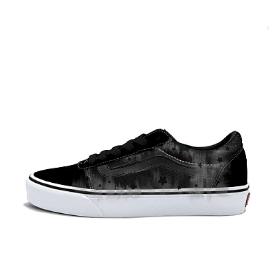 Vans Ward Abrasion Resistant Low Top Skateboard Shoes Men's Gray