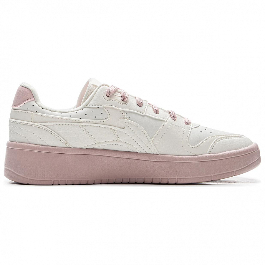 LiNing Acer Truncatum Anti Slip Wear Resistant Low Top Casual Shoes Women's White Pink купить в интернет-магазине Yoocart с быстрой доставкой по России.