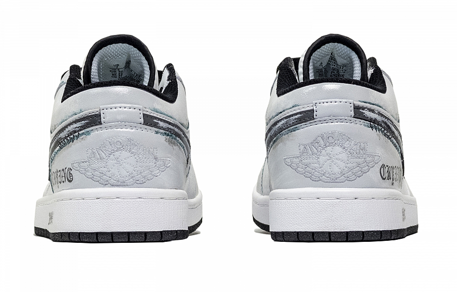 Jordan Air Jordan 1 Wound Care Abrasion Resistant Low Top Vintage Basketball Shoes Unisex Gray Green купить в интернет-магазине Yoocart с быстрой доставкой по России.