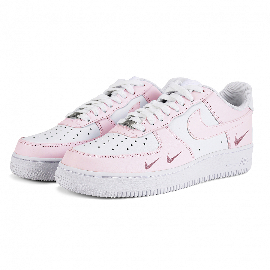Nike Air Force 1 Air Force 1 Low-Top Skateboard Shoes Women's White Pink купить в интернет-магазине Yoocart с быстрой доставкой по России.