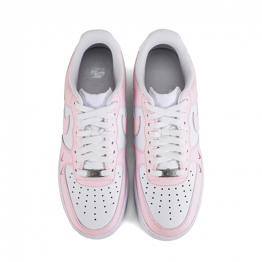 Nike Air Force 1 Air Force 1 Low-Top Skateboard Shoes Women's White Pink купить в интернет-магазине Yoocart с быстрой доставкой по России.