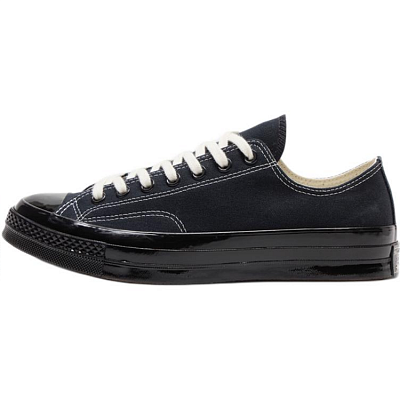 Converse 1970s Shock Absorbers Low Top Canvas Shoes Unisex Black