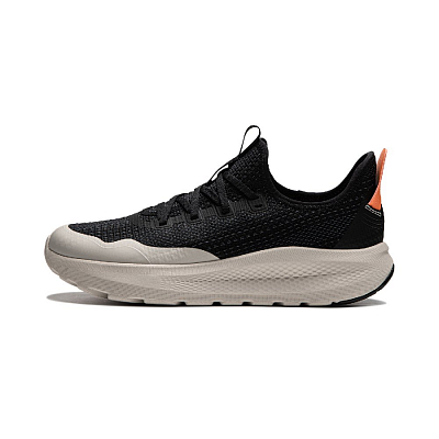 LiNing Cloud Ease Slip On Shock Absorbers Slip Resistant Abrasion Resistant Low Top Casual Shoes Men's Black Gray