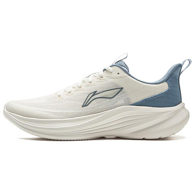 LiNing Light Breeze Low top Casual Running Shoes Men's White Blue