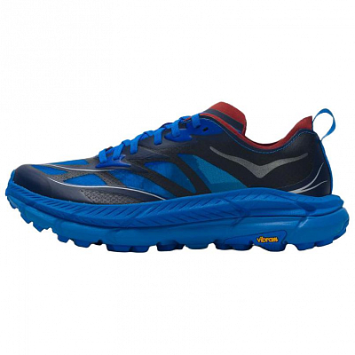 HOKA ONE ONE Mafate Speed 4 Trail Running Shoes Unisex Blue Black