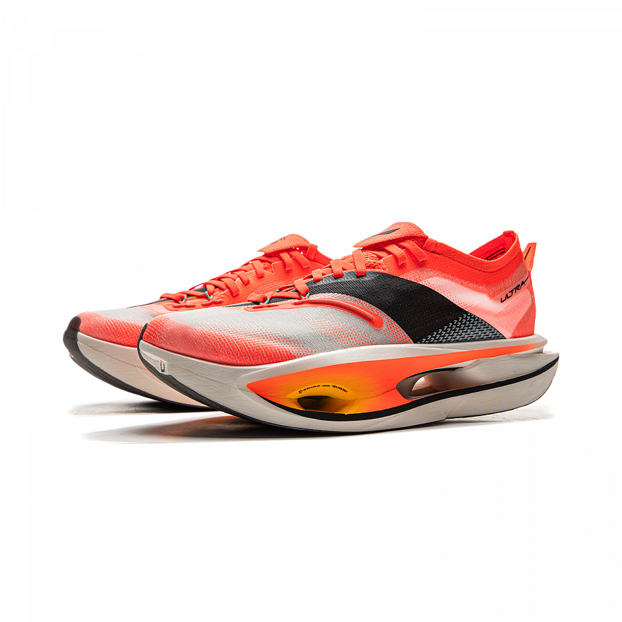 LiNing Feidian 5 ULTRA Cushioned Slip-Resistant Rebound Low-Top Running Shoes Unisex Fluorescent Red купить в интернет-магазине Yoocart с быстрой доставкой по России.
