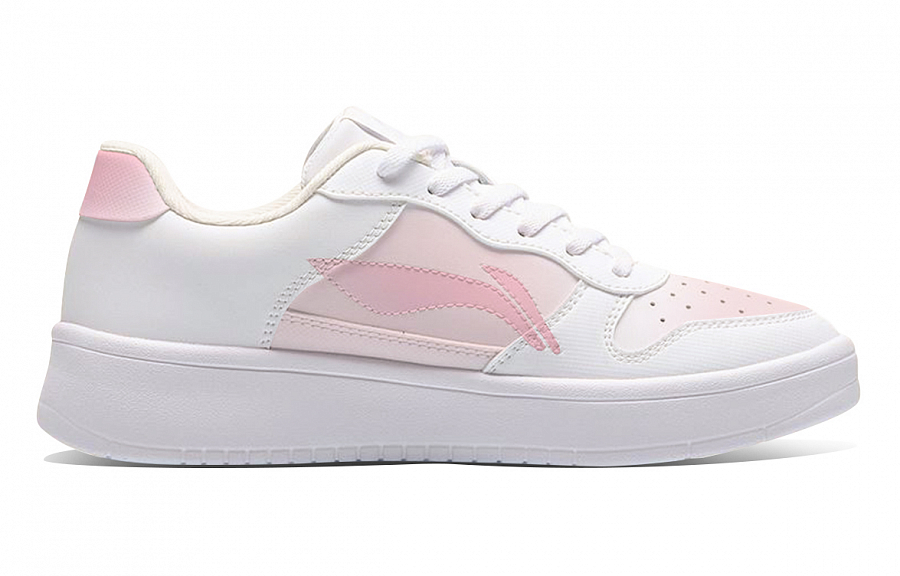 LiNing Pontoon Boats Abrasion Resistant Shock Absorbers Low Top Skateboard Shoes Women's Pink купить в интернет-магазине Yoocart с быстрой доставкой по России.