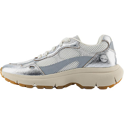 Timberland Breathable Lightweight Grip Low Top Mountaineering Hiking Shoes Women's Silver