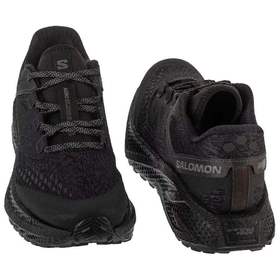 SALOMON AERO GLIDE 3 Low Top Sprint Running Shoes Men's Black купить в интернет-магазине Yoocart с быстрой доставкой по России.