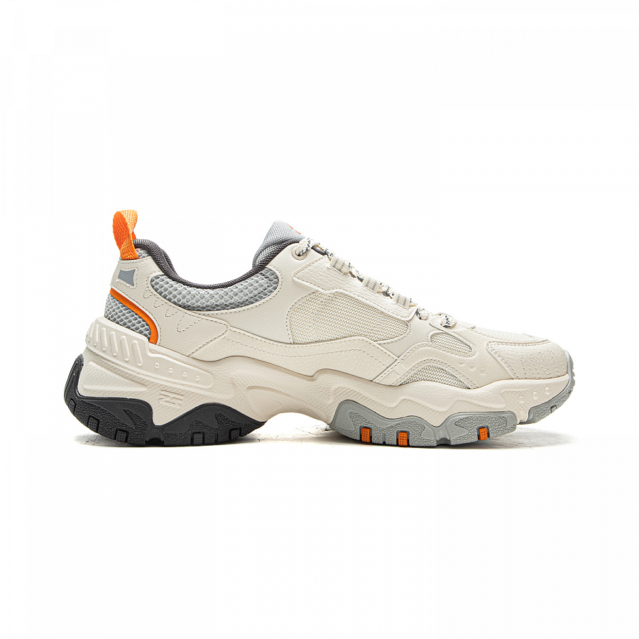 LiNing Brown Sugar Cushioning, Slip Resistant, Abrasion Resistant Support Low Top Casual Shoes Men's White Gray купить в интернет-магазине Yoocart с быстрой доставкой по России.