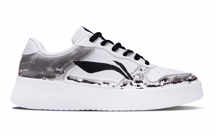 LiNing Pontoon Boats Cushioning Abrasion Resistant Support Low Top Skateboard Shoes Unisex Black купить в интернет-магазине Yoocart с быстрой доставкой по России.