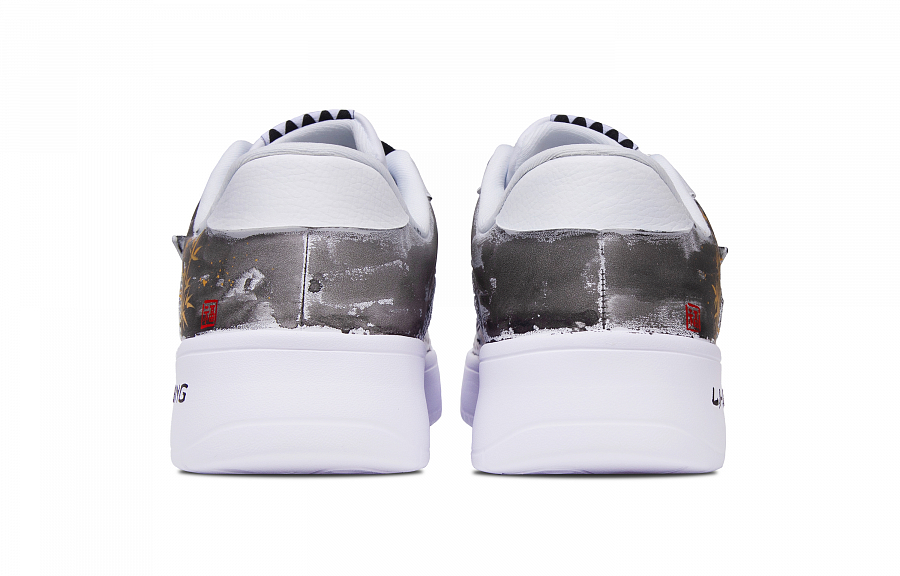 LiNing Pontoon Boats Cushioning Abrasion Resistant Support Low Top Skateboard Shoes Unisex Black купить в интернет-магазине Yoocart с быстрой доставкой по России.